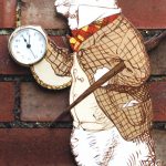 White Rabbit Clock